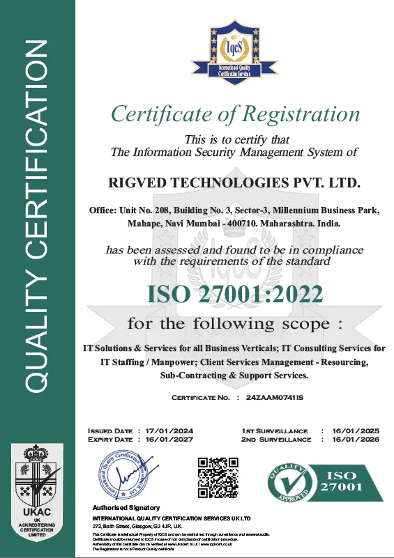 ISO 27001 Certification