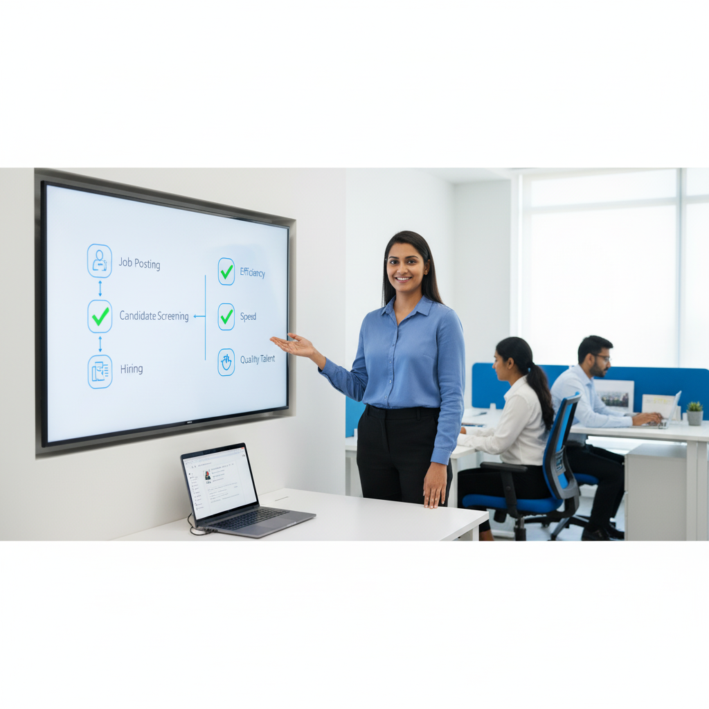 Streamlined recruitment process without hassles