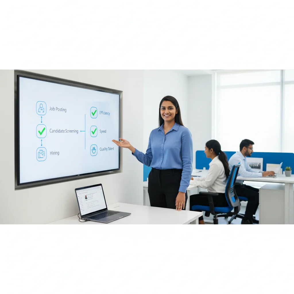 Streamlined recruitment process without hassles