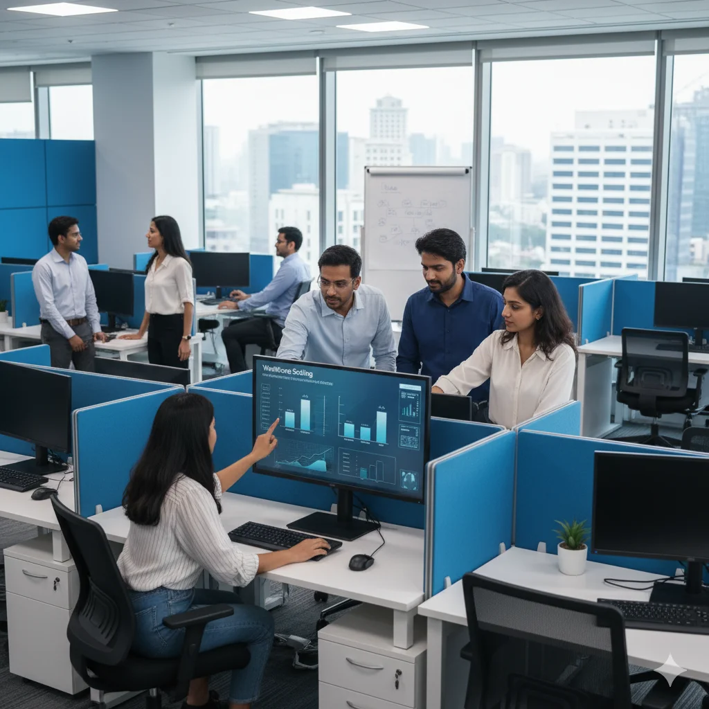 Flexible team scaling and adaptation