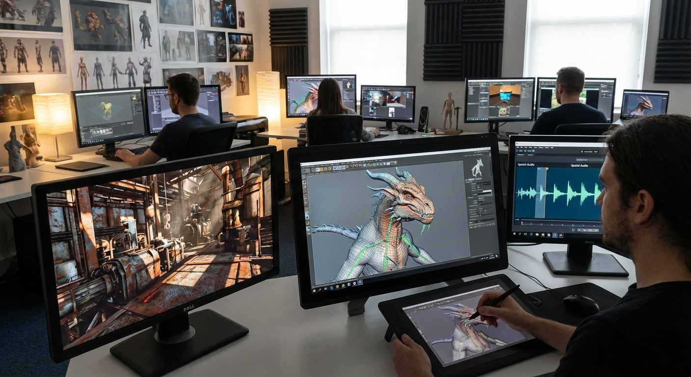 3D Environment & Asset Creation