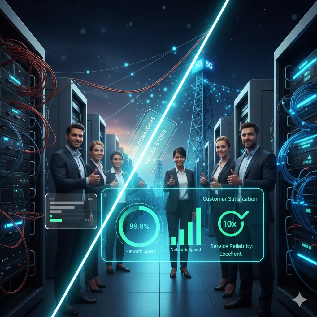 Leading Telecom Provider Network Modernization case study