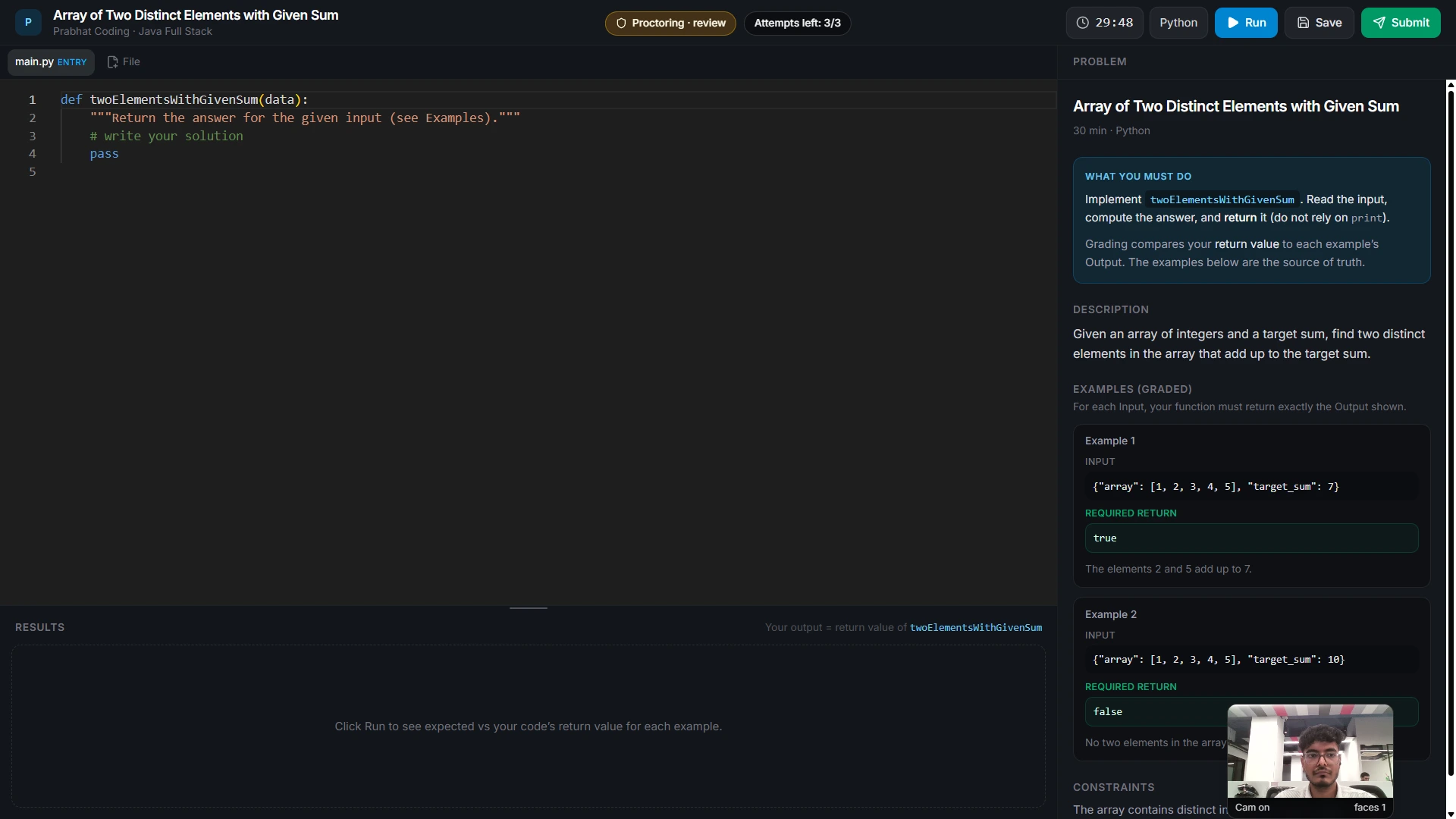Live Coding Assessment