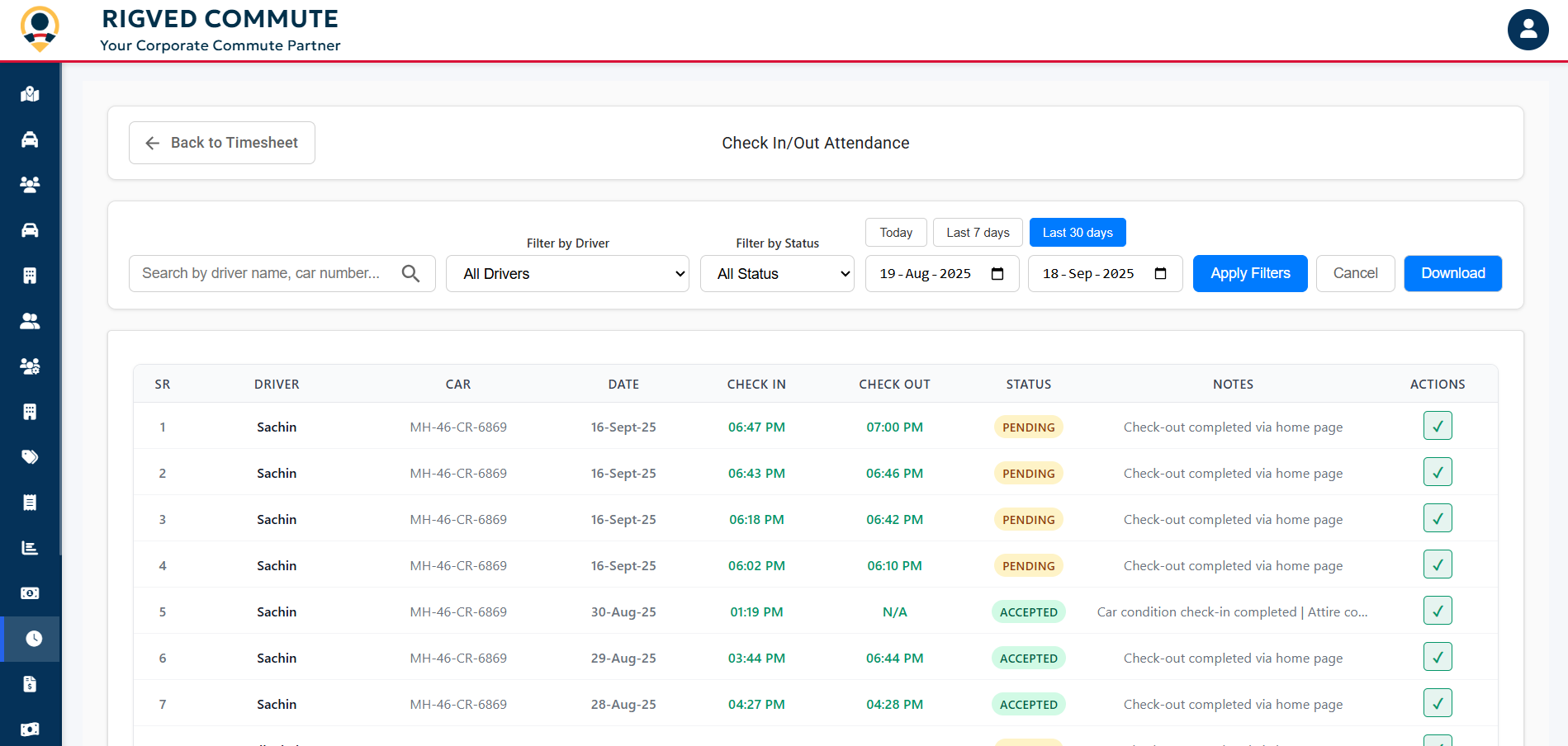 Attendance & Timesheet Management