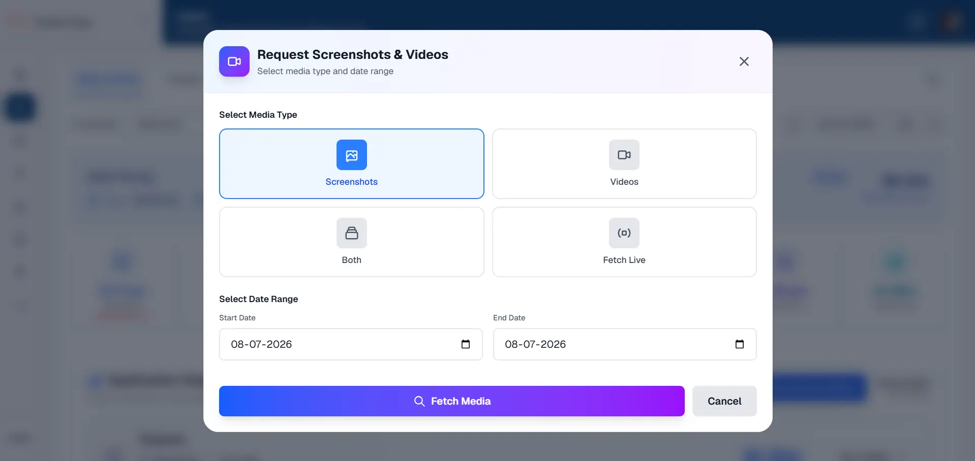 Auto Screenshot & Videos (Sensitive Screen Protection)
